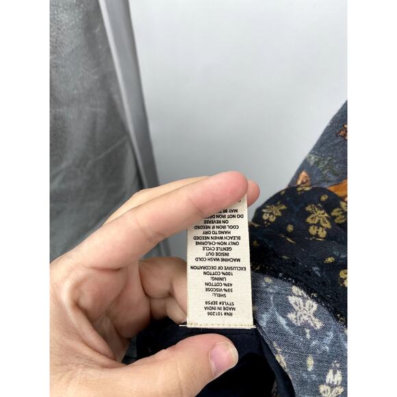 Soft Surroundings PM Beaded Boho Maxi Dress - Picture 5 of 6